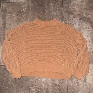 Hollister Warm Brown Turtleneck Sweater